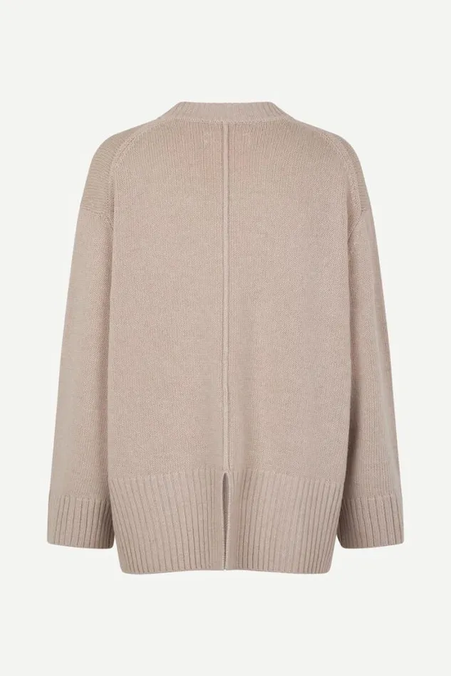 Woman Eliette Crew Neck 14938 Nacreous Clouds Samse Samse Knitwear