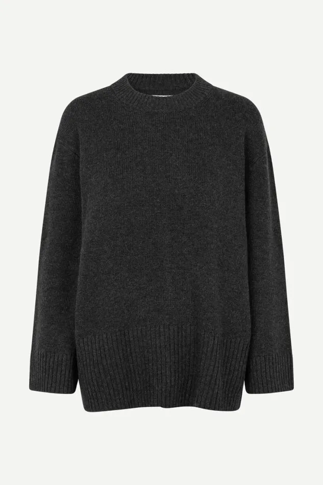 Woman Eliette Crew Neck 14938 Phantom Samse Samse Knitwear
