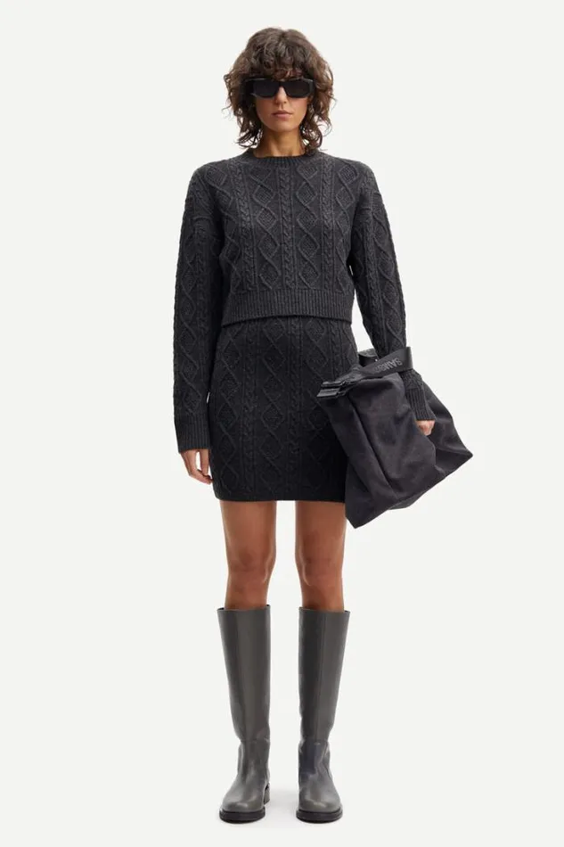 Woman Eliette Skirt 14938 Phantom Samse Samse Shorts and Skirts