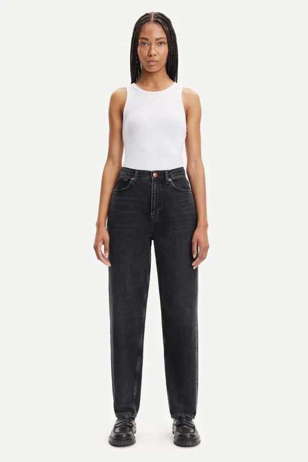 Woman Elly Jeans 13029 Black Snow Samse Samse Jeans