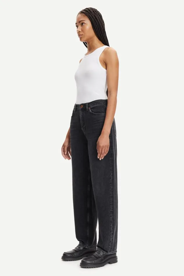 Woman Elly Jeans 13029 Black Snow Samse Samse Jeans