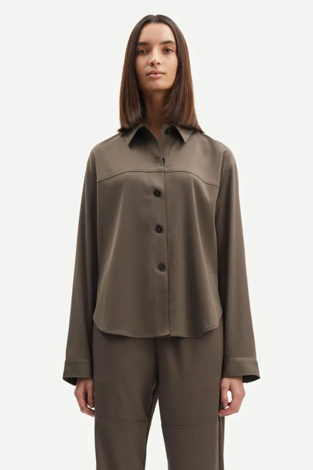 Woman Esmel Shirt 14635 Major Brown Samse Samse Matching Sets