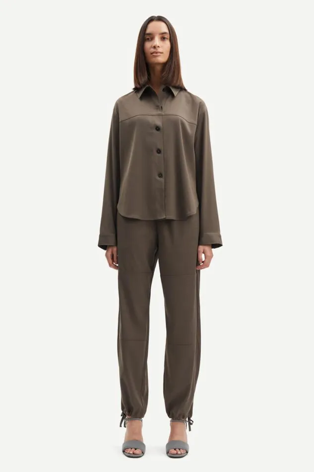 Woman Esmel Shirt 14635 Major Brown Samse Samse Matching Sets