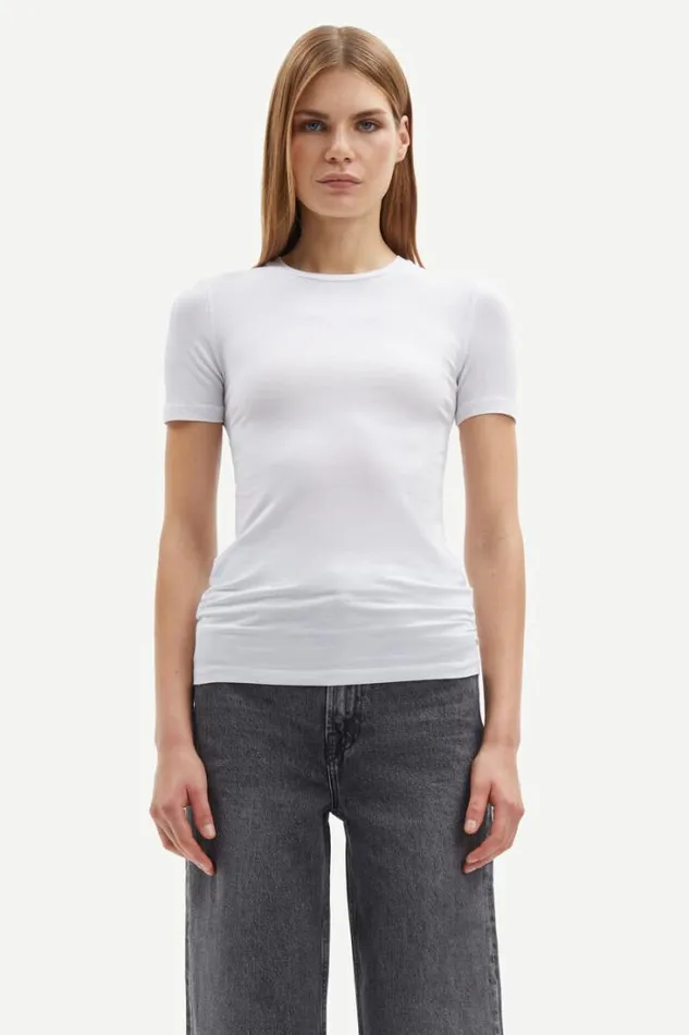 Woman Ester Ss 265 White Samse Samse Tshirts