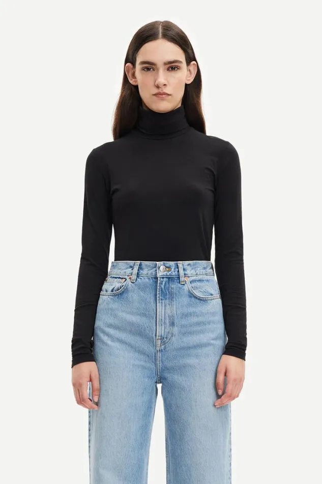 Woman Ester Tn 265 Black Samse Samse Tshirts