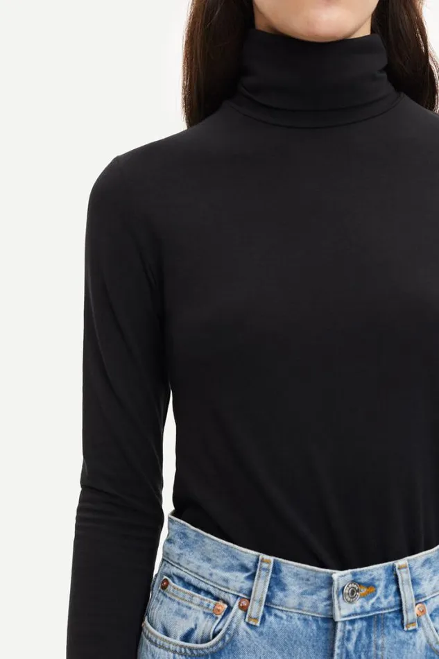 Woman Ester Tn 265 Black Samse Samse Tshirts Woman Ester Tn 265 Black Samse Samse Tshirts