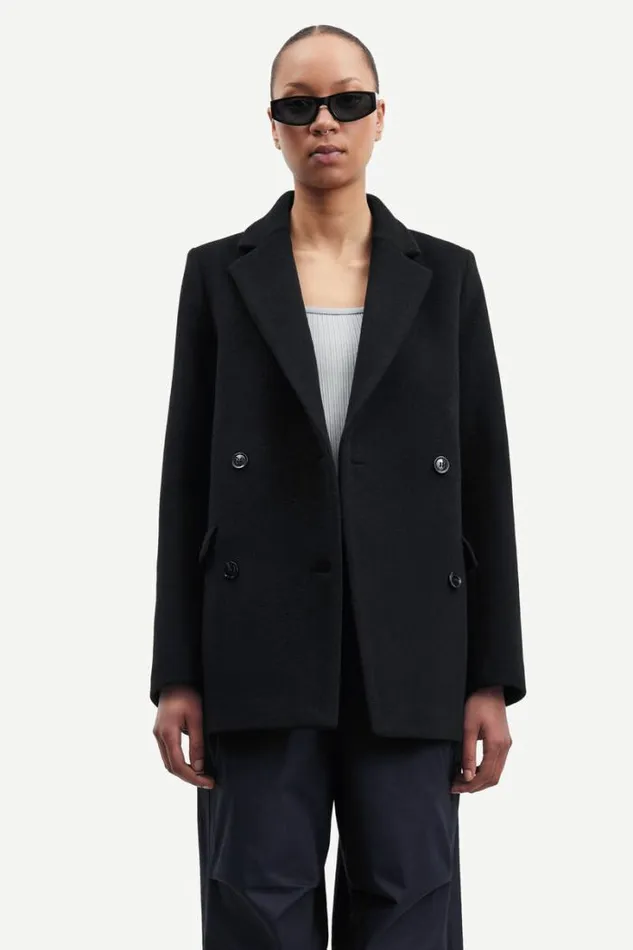 Woman Falcon Jacket 14895 Black Samse Samse Jackets and Coats