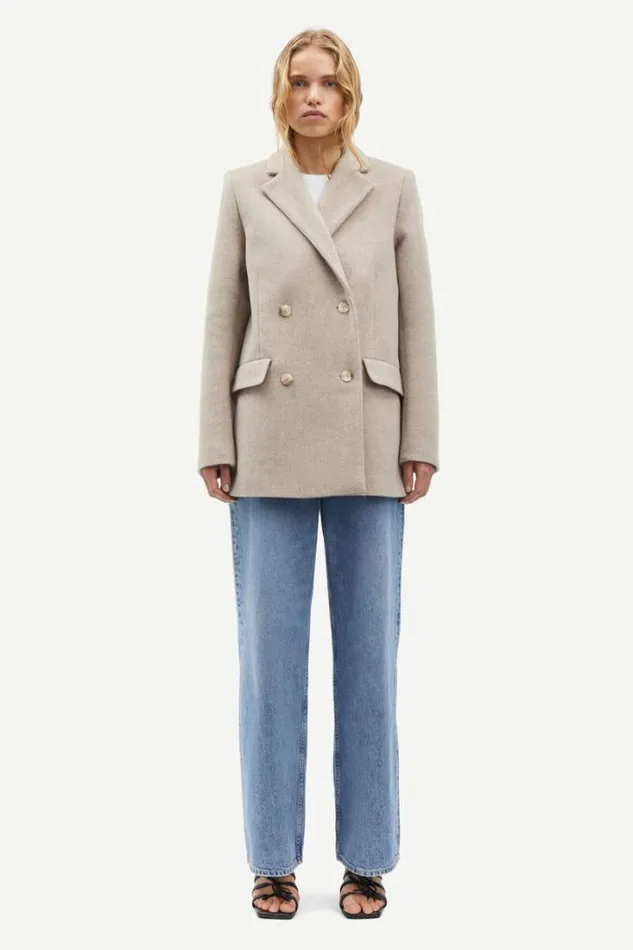 Woman Falcon Jacket 14895 Cobblestone Samse Samse Jackets and Coats
