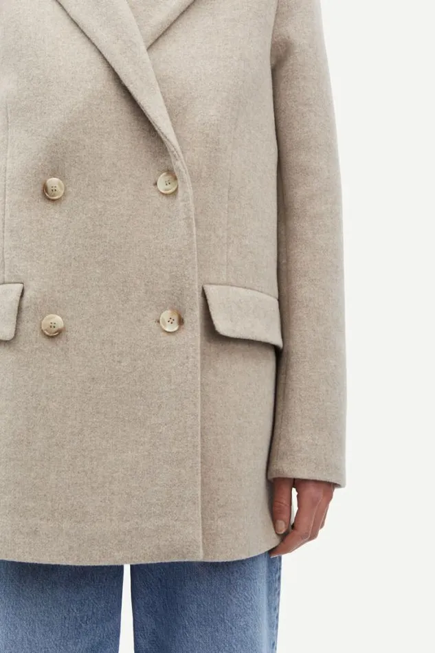 Woman Falcon Jacket 14895 Cobblestone Samse Samse Jackets and Coats