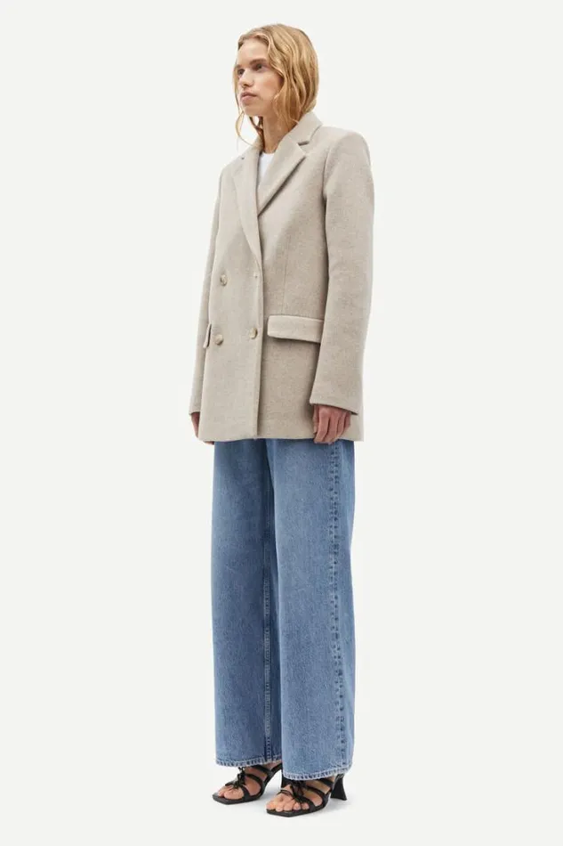 Woman Falcon Jacket 14895 Cobblestone Samse Samse Jackets and Coats