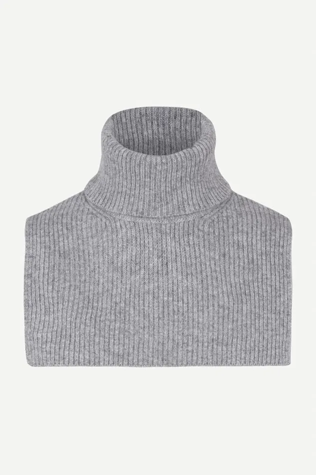 Woman Flinti Turtle Scarf 12758 Grey Mel Samse Samse Scarves