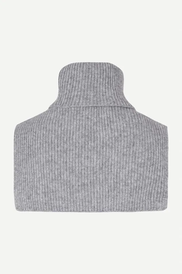 Woman Flinti Turtle Scarf 12758 Grey Mel Samse Samse Scarves Woman Flinti Turtle Scarf 12758 Grey Mel Samse Samse Scarves