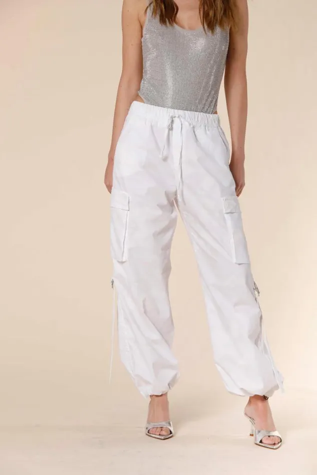 Woman Francis Cargo Jogger Pants In Tencel With Camouflage Print Relaxed Mason039s Pants Woman Francis Cargo Jogger Pants In Tencel With Camouflage Print Relaxed Mason039s Pants