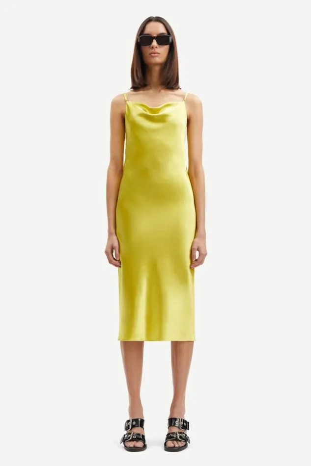 Woman Fredericka Long Dress 14894 Celery Samse Samse Dresses and Jumpsuits