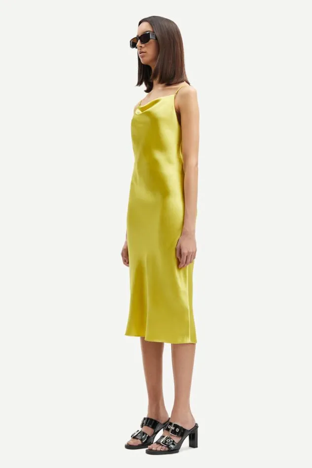 Woman Fredericka Long Dress 14894 Celery Samse Samse Dresses and Jumpsuits