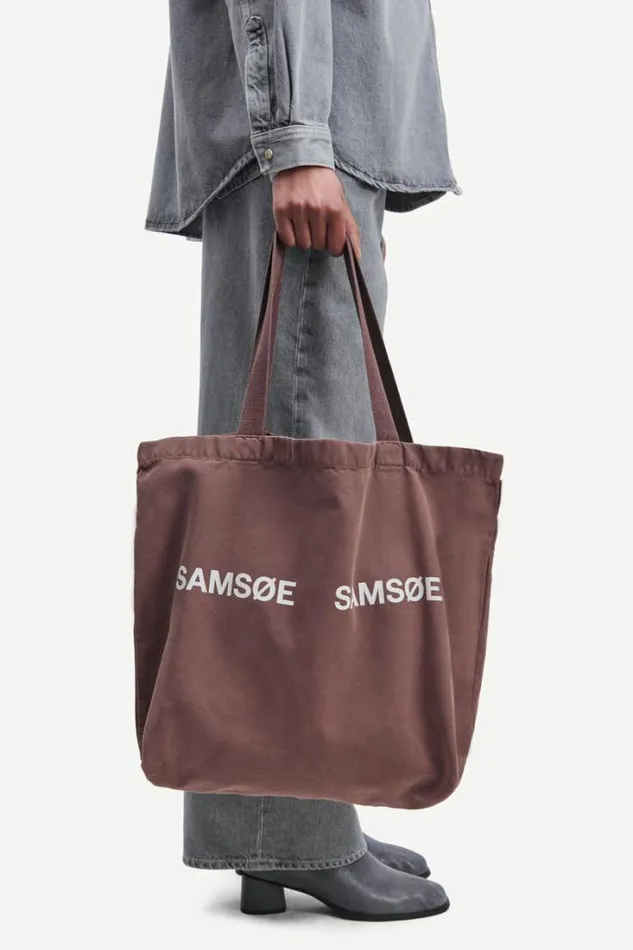 Woman Frinka Shopper 11672 Peppercorn Samse Samse Bags and Wallets
