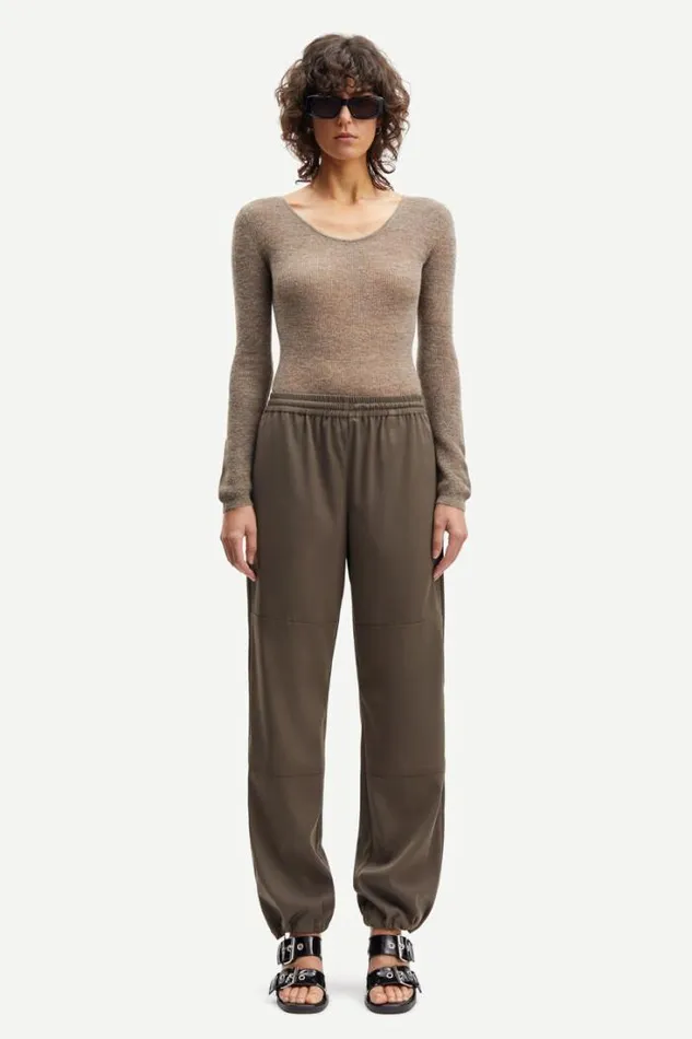 Woman Gira Trousers 14635 Major Brown Samse Samse Trousers