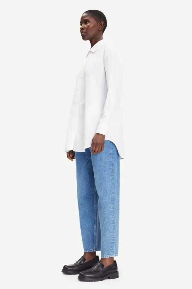 Woman Haley Shirt 11468 White Samse Samse Shirts and Blouses Woman Haley Shirt 11468 White Samse Samse Shirts and Blouses