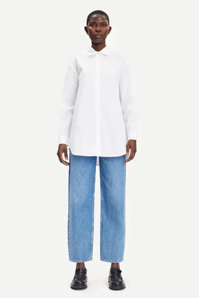 Woman Haley Shirt 11468 White Samse Samse Shirts and Blouses Woman Haley Shirt 11468 White Samse Samse Shirts and Blouses
