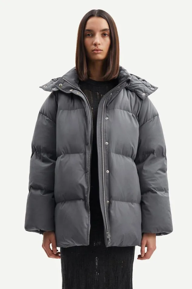 Woman Hana Drawstring 14887 Iron Gate Samse Samse Jackets and Coats