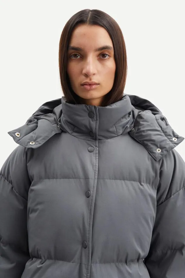 Woman Hana Drawstring 14887 Iron Gate Samse Samse Jackets and Coats