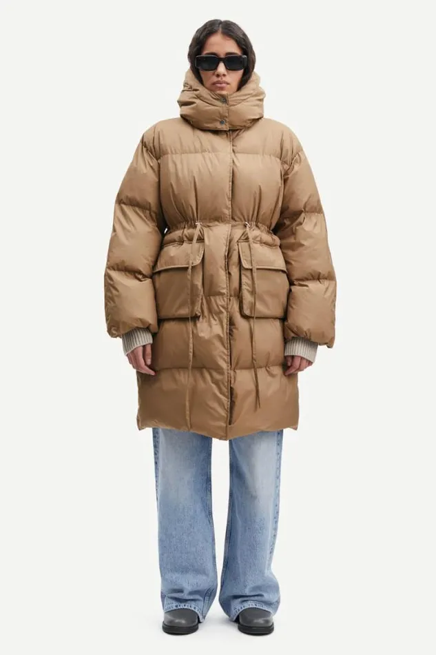 Woman Hannalu Coat 11684 Ermine Samse Samse Jackets and Coats