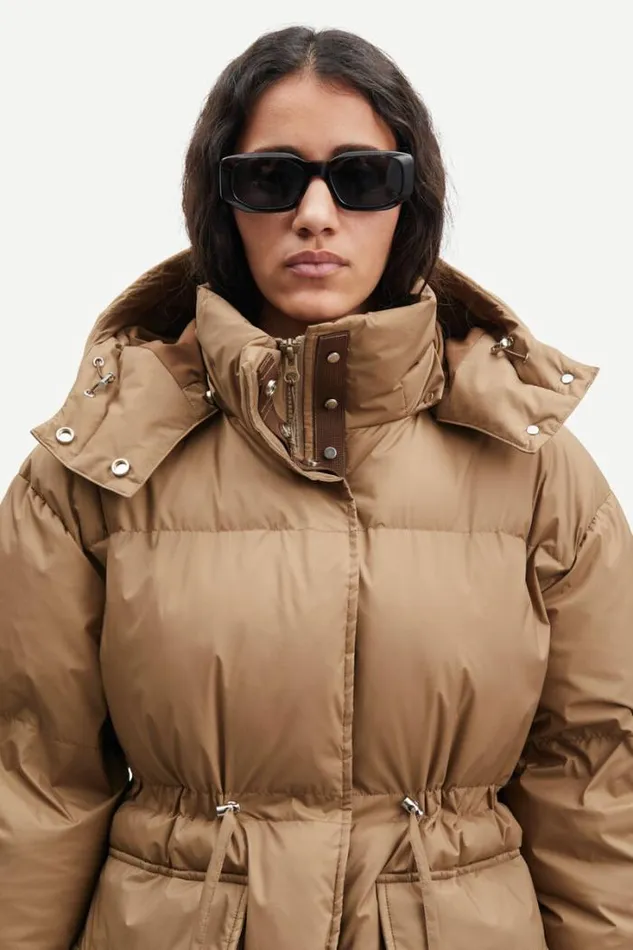 Woman Hannalu Coat 11684 Ermine Samse Samse Jackets and Coats