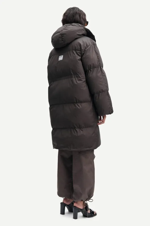 Woman Hannalu Coat 11684 Mulch Samse Samse Jackets and Coats