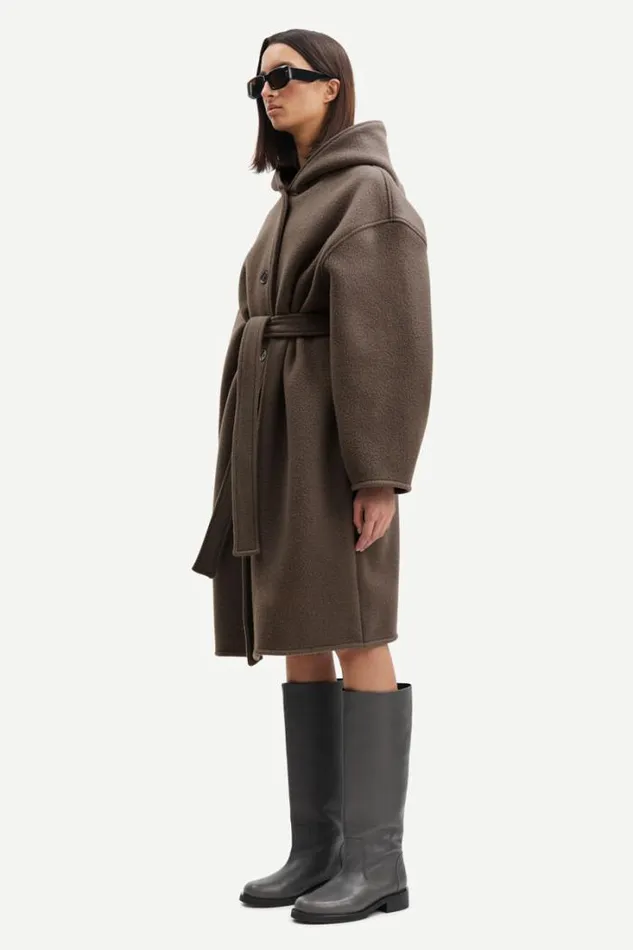 Woman Hanneli Coat 14881 Major Brown Samse Samse Jackets and Coats