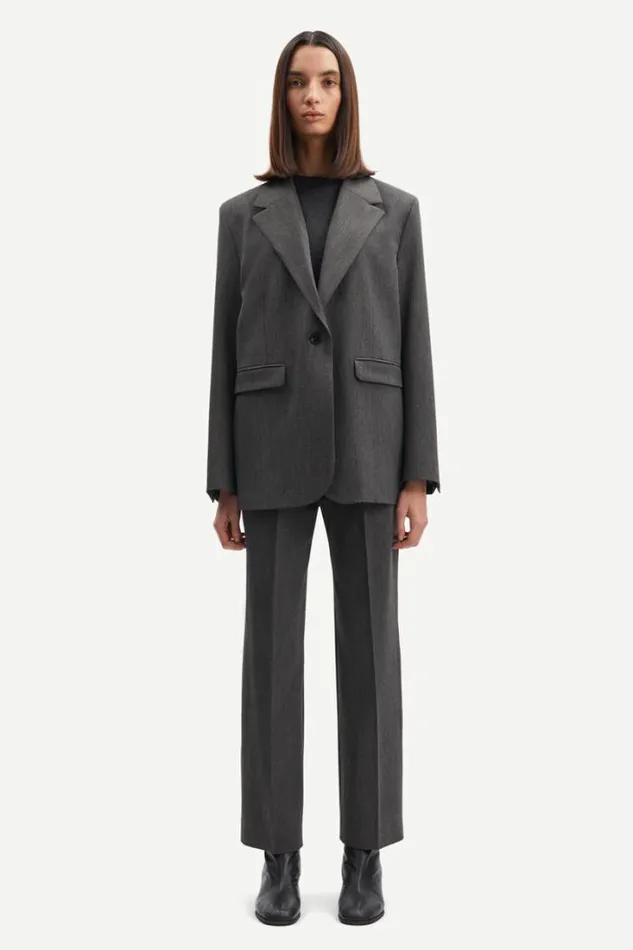 Woman Haven Blazer 13103 Dark Grey Mel Samse Samse Matching Sets