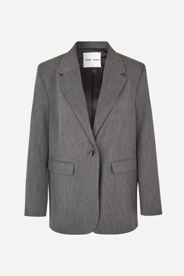 Woman Haven Blazer 13103 Dark Grey Mel Samse Samse Matching Sets