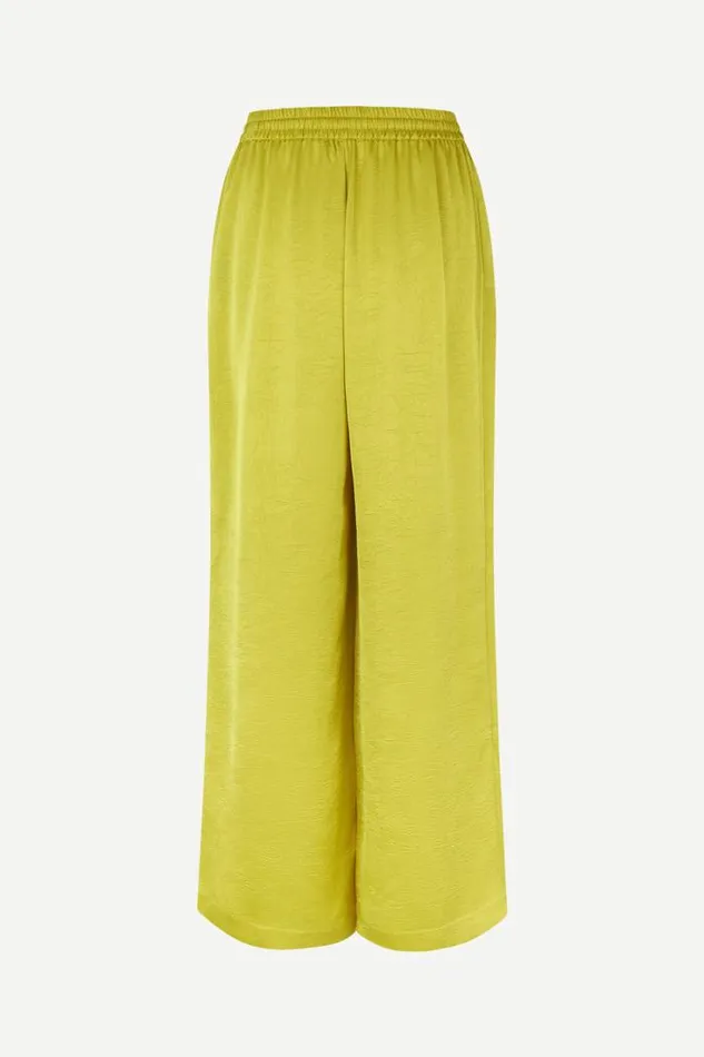 Woman Helena Trousers 14896 Celery Samse Samse Trousers