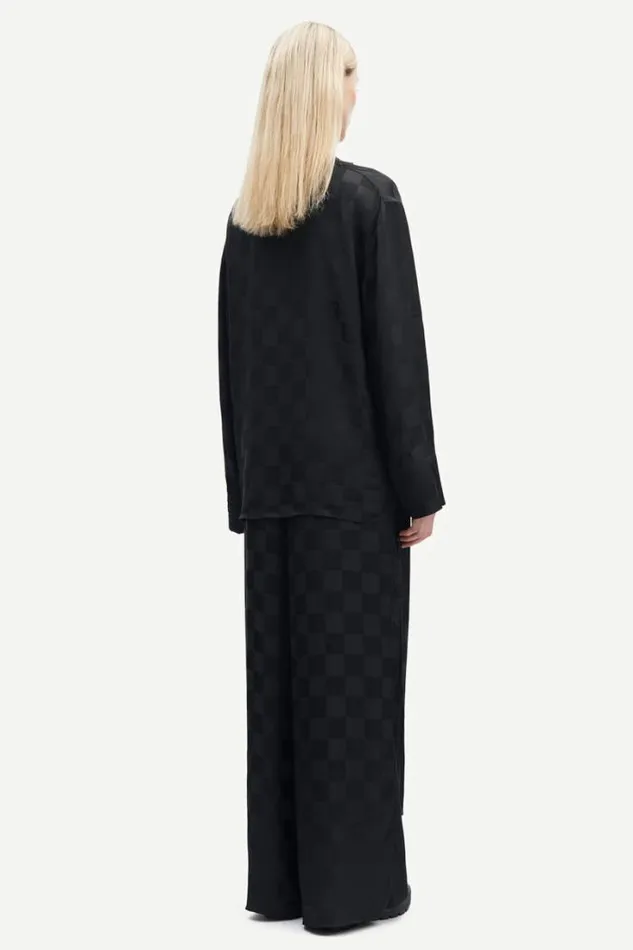 Woman Helena Trousers 14900 Black Samse Samse Matching Sets