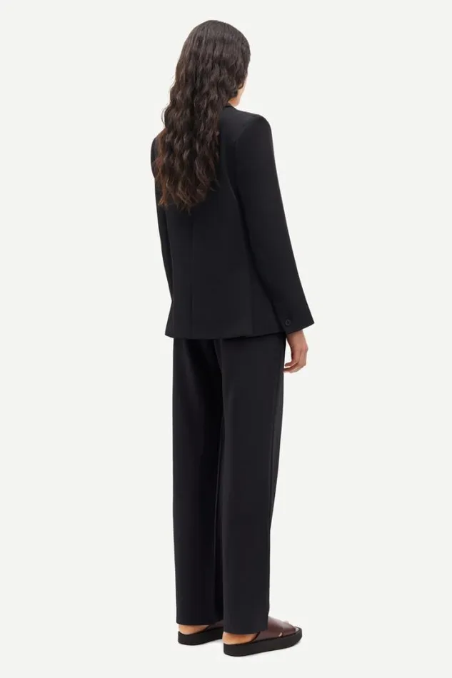 Woman Hoys Blazer 7331 Black Samse Samse Matching Sets