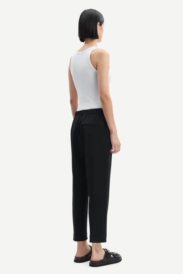 Woman Hoys Pants 6528 Black Samse Samse Trousers