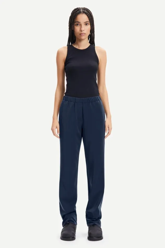 Woman Hoys Straight Pants 7331 Night Sky Samse Samse Trousers