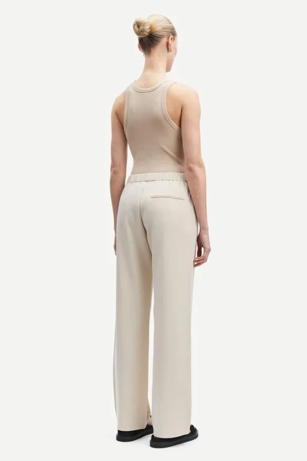 Woman Hoys Straight Pants 7331 Quicksand Samse Samse Trousers
