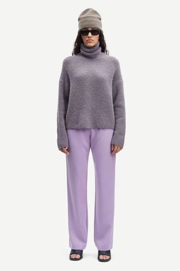 Woman Hoys Straight Pants 7331 Rhapsody Samse Samse Trousers