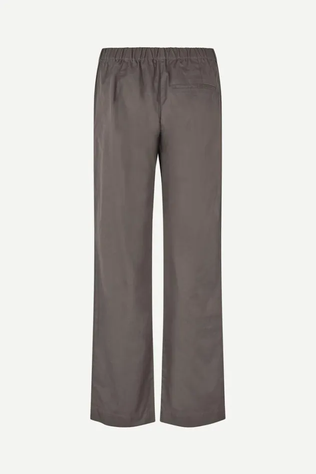 Woman Hoys Straight Trousers 14906 Major Brown Samse Samse Trousers