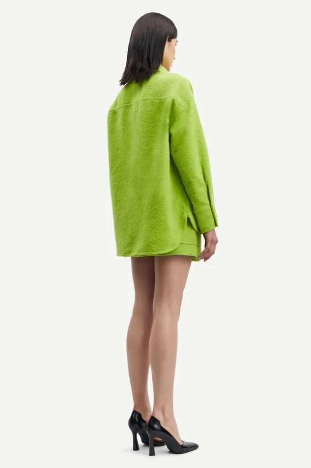 Woman Inez Shirt 15047 Macaw Green Samse Samse Matching Sets