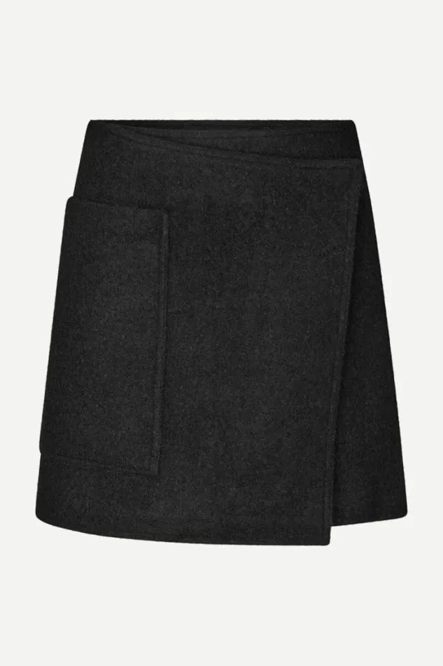 Woman Inez Skirt 15047 Black Samse Samse Shorts and Skirts