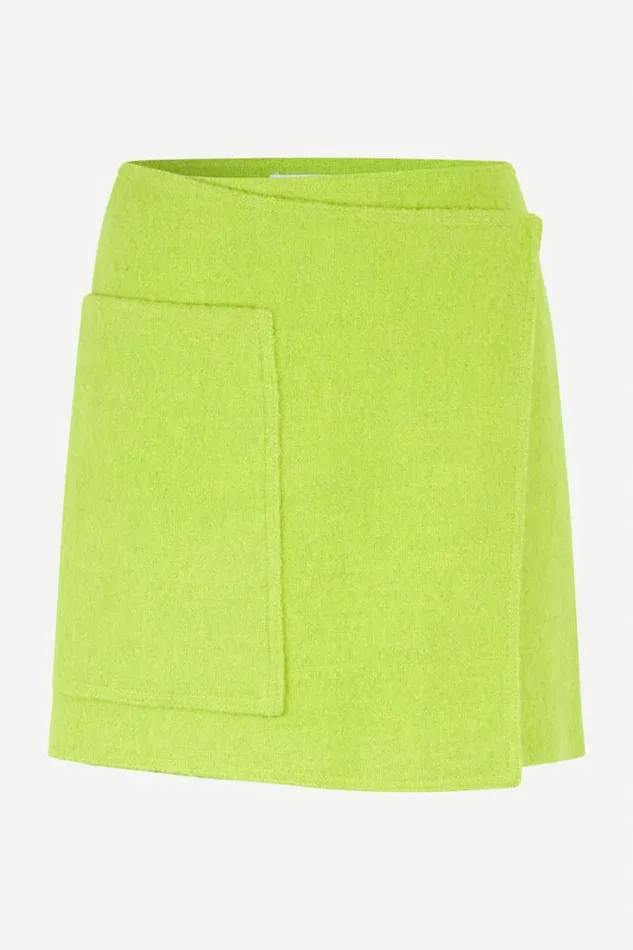 Woman Inez Skirt 15047 Macaw Green Samse Samse Shorts and Skirts