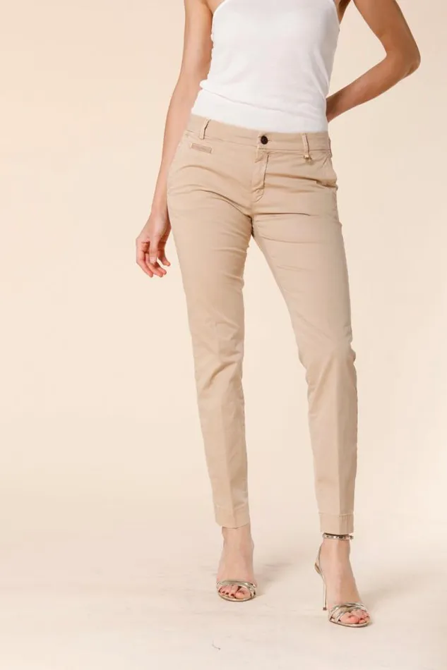 Woman Jaqueline Archivio Chino Pants In Gabardine Curvy Mason039s Pants
