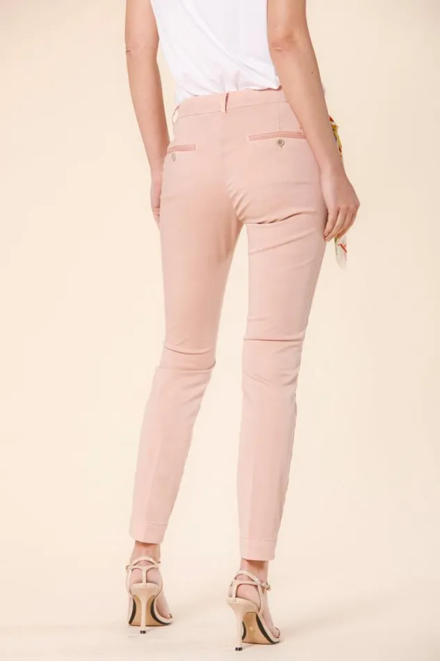 Woman Jaqueline Archivio Chino Pants In Gabardine Curvy Mason039s Pants