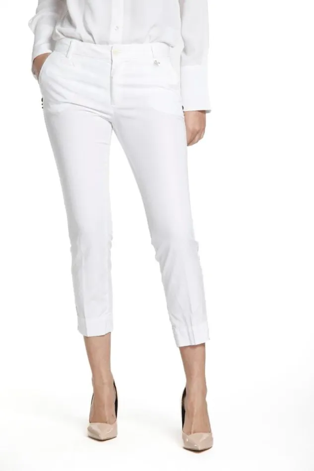 Woman Jaqueline Curvie Capri Chino Pants In Stretch Tencel Curvy Mason039s Pants Woman Jaqueline Curvie Capri Chino Pants In Stretch Tencel Curvy Mason039s Pants