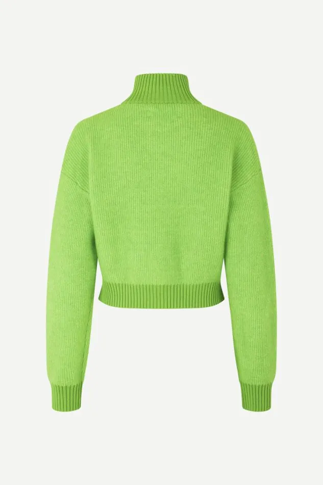 Woman Jeanne Cardigan 14945 Green Flash Samse Samse Knitwear