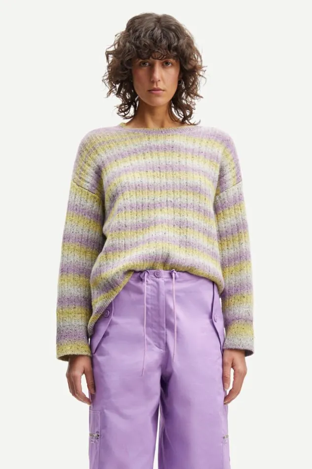 Woman Jeni Crew Neck 14919 Multico St Samse Samse Knitwear