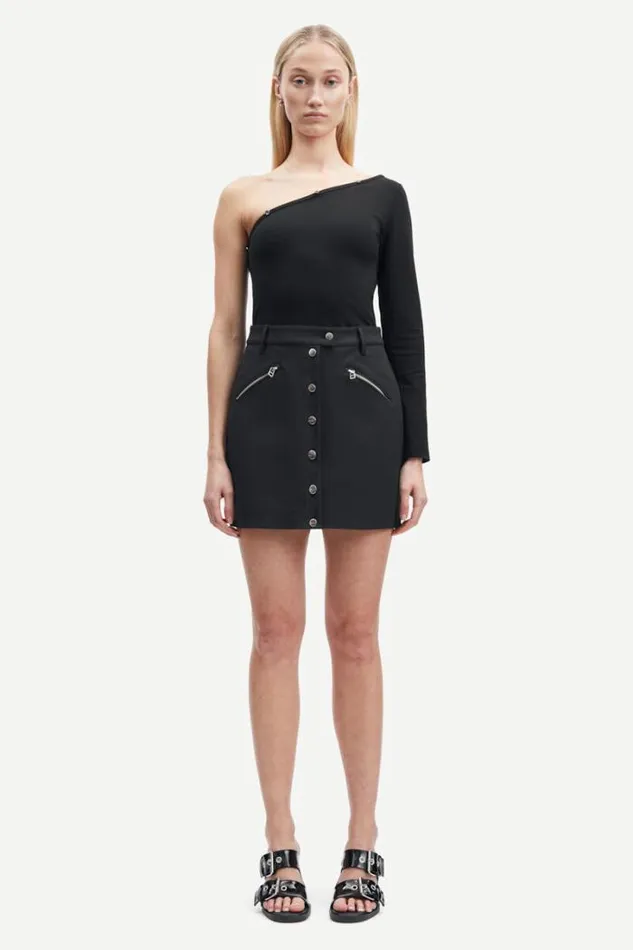 Woman Jolina Skirt 14899 Black Samse Samse Shorts and Skirts