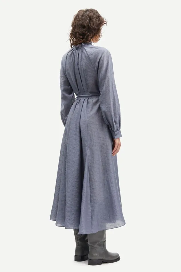 Woman Karookhi Long Dress 14641 Blue Granite Whizz Samse Samse Dresses and Jumpsuits