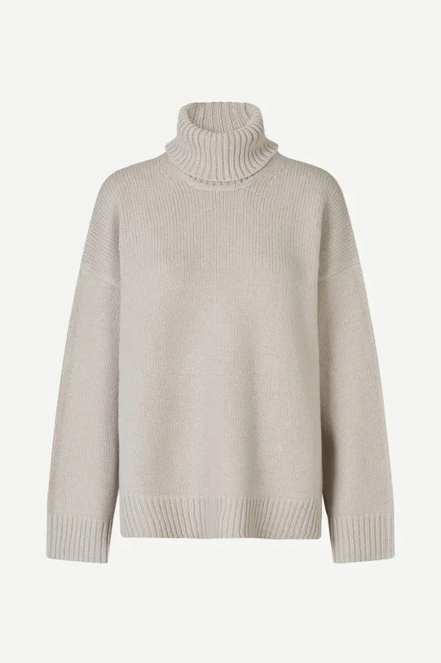 Woman Keik Turtleneck 11250 Nacreous Clouds Samse Samse Knitwear Woman Keik Turtleneck 11250 Nacreous Clouds Samse Samse Knitwear